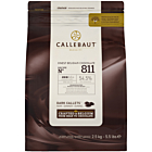 Callebaut 54% Bitter Sweet Dark Chocolate '811' Callets