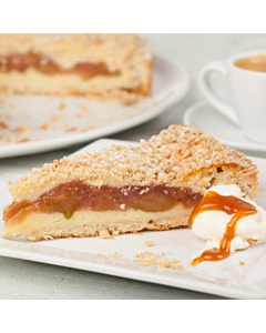 Country Range Premium Frozen Rhubarb & Custard Crumble Tart