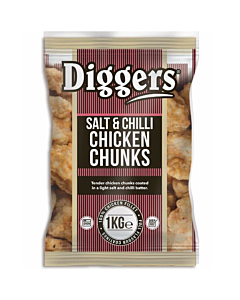 Diggers Frozen Salt & Chilli Chicken Chunks