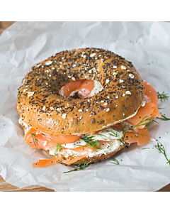 New York Bakery Frozen Plain Bagels 5inch