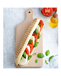 Delifrance Frozen Plain White Paninis 24cm