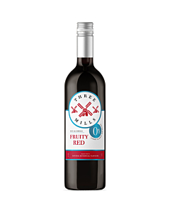 Three Mills Non Alcoholic Fruity Red Wine 0%