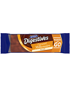 McVities Digestives Caramel Millionaire Slice