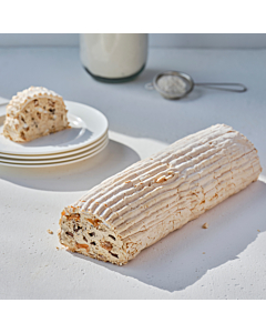 Waldron's Frozen Salted Caramel Cappuccino Meringue Roulade