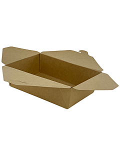 Zeus Packaging Kraft Compostable Leakproof Containers No.3