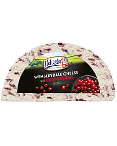 Ilchester Wensleydale with Cranberries 1.5kg Half Wheel