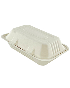 Zeus Packaging Bagasse Food Container 9 x 6"