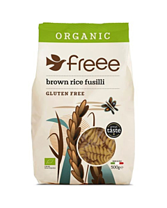 Freee Gluten Free Organic Brown Rice Fusilli Pasta